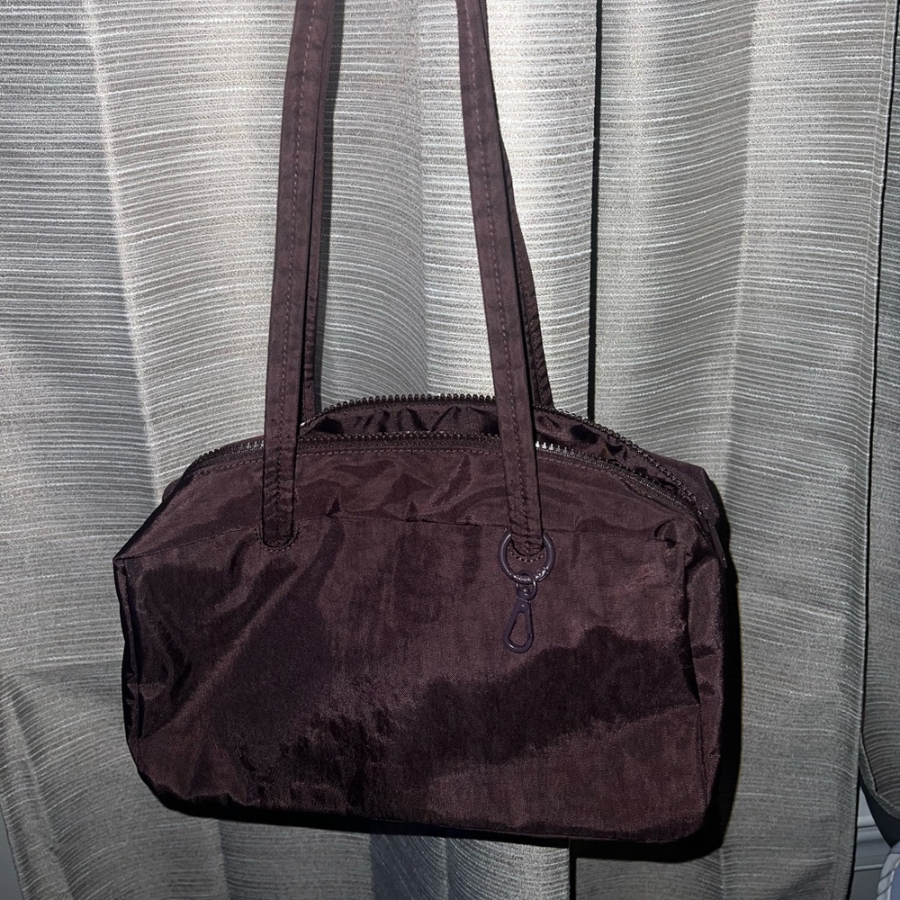 BAGGU plum bowler